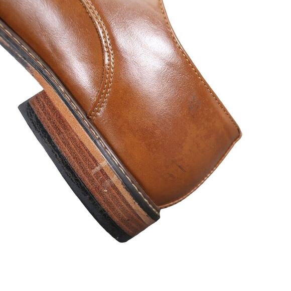 Dexter Shoes Mens 10 Oxford Derby Classic Cap Toe Formal Dress Brown Memory Foam - Picture 12 of 16